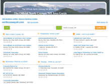 Tablet Screenshot of directory.northconwaynh.com